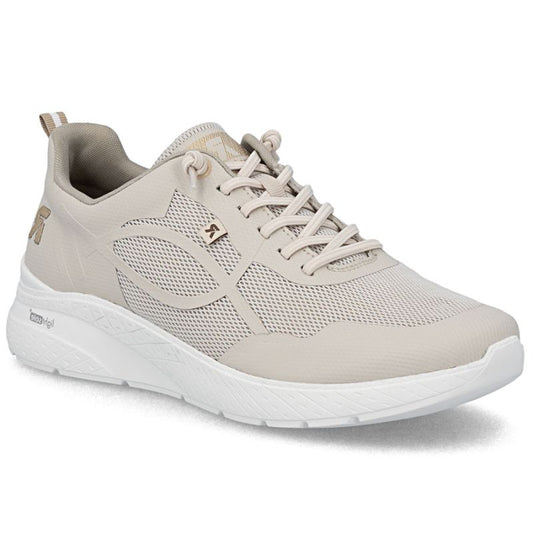 Beige women's sports shoes Rieker M8551-60 Rieker