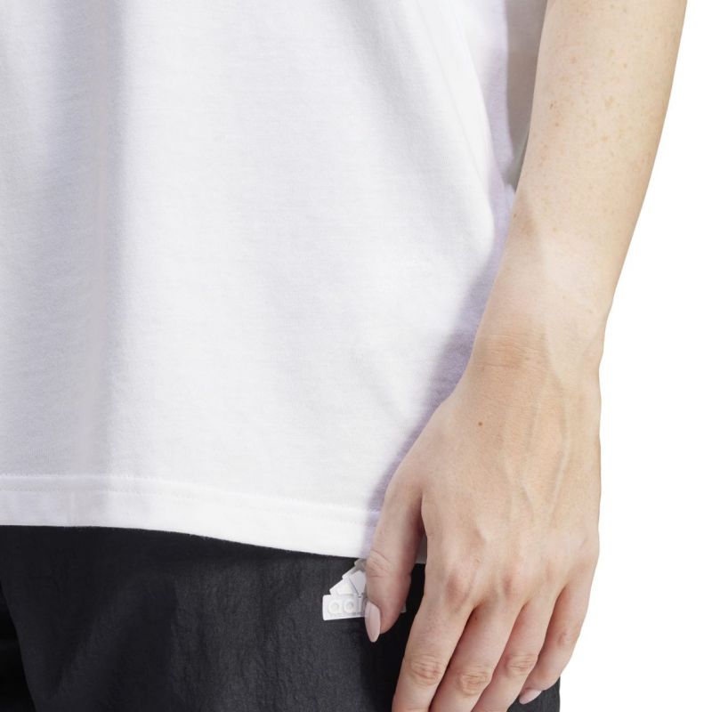 adidas Flower Pack Badge of Sport Women's T-shirt White IT1421 Clothing/Lifestyle/T-shirts Adidas