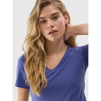 Women's plain organic cotton T-shirt 4F *Kategoria tymczasowa Your Sports Performance