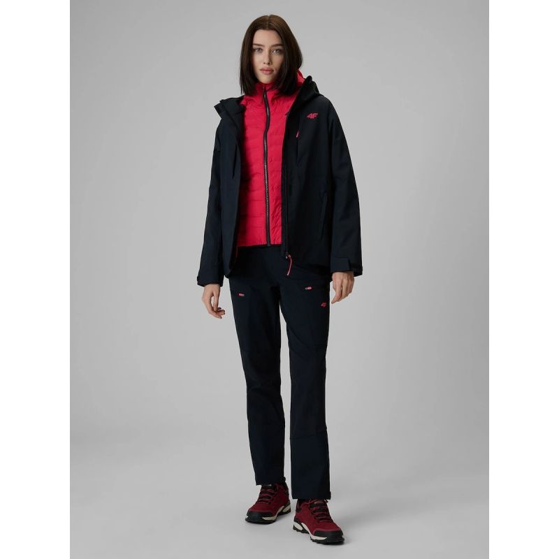 Women's trekking jacket 10000 membrane 4F 4FRSS26TTJAF1272-20S 4f