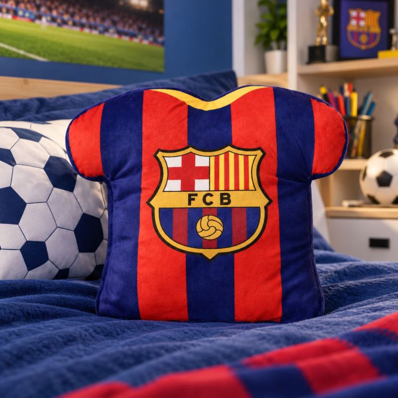 FC Barcelona Decorative Cushion in the Shape of a Shirt with Number 10 118574