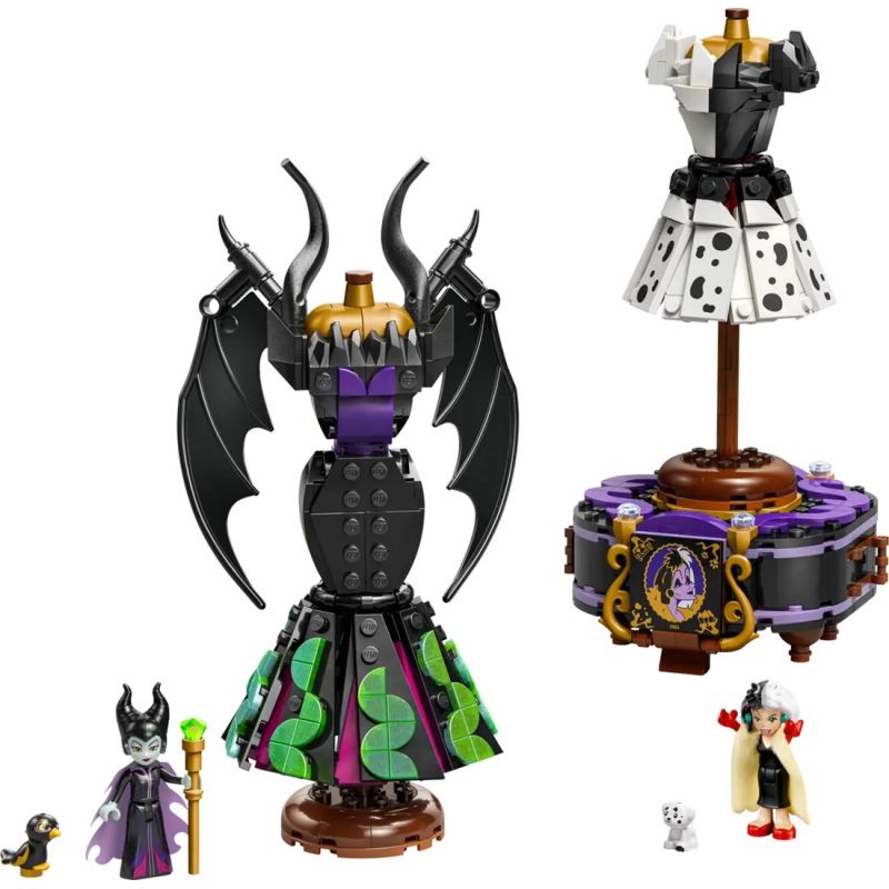 LEGO DISNEY CLASSIC 43262 Maleficent and Cruella de Vil Dresses In preparation Your Sports Performance