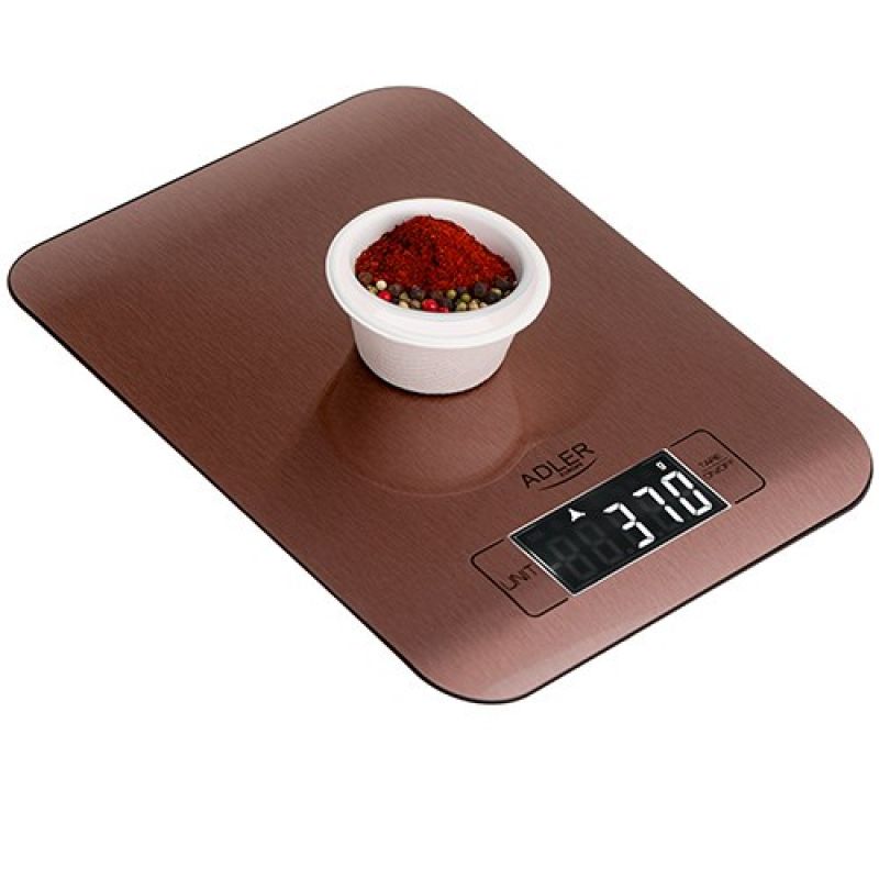 ADLER AD 3183c copper kitchen scale AGD - Produkty/Wagi kuchenne Your Sports Performance