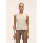 CASALL Women's Graphic Tank, Beige