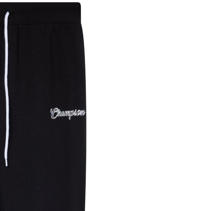 Champion Rib Cuff Pants Women's Black 118256 KK001 In preparation Your Sports Performance