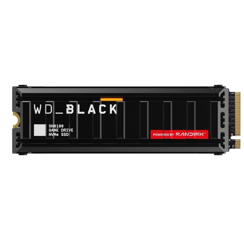 SSD WD Black SN8100 with HS 4TB WDS400T1XHM Gaming PC/Dyski SSD Your Sports Performance