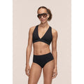 CASALL High Waist Bikini Hipster Swim Briefs, Black