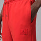 Air Jordan Flight Fleece Men's Sports Pants Red - FV7251-673