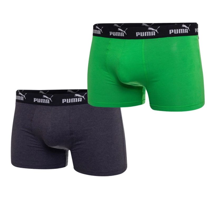 Puma men's boxer briefs 2-Pack green gray comfortable cotton Clothing Your Sports Performance