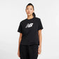 New Balance Sport Jersey Relaxed Logo W T-shirt WT43583BK Clothing/Lifestyle/T-shirts/New Balance New Balance