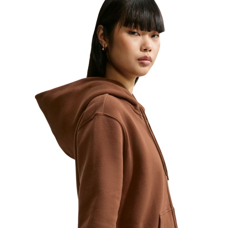 Nike Studio Fleece Medium Weight Women's Sweatshirt Light Brown IM8504 259