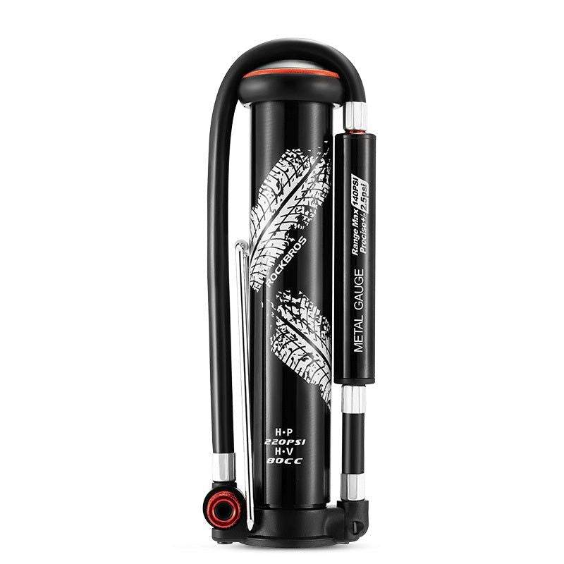 Rockbros Mini Folding Bike Pump 220PSI Rockbros/Akcesoria Rowerowe/Pompki Rowerowe Your Sports Performance