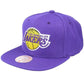 Mitchell & Ness NBA Cap Los Angeles Lakers Top Spot Snapback Hwc Lakers HHSS3256-LALYYPPPPURP Clothing/Basketball/Mitchell & Ness Your Sports Performance
