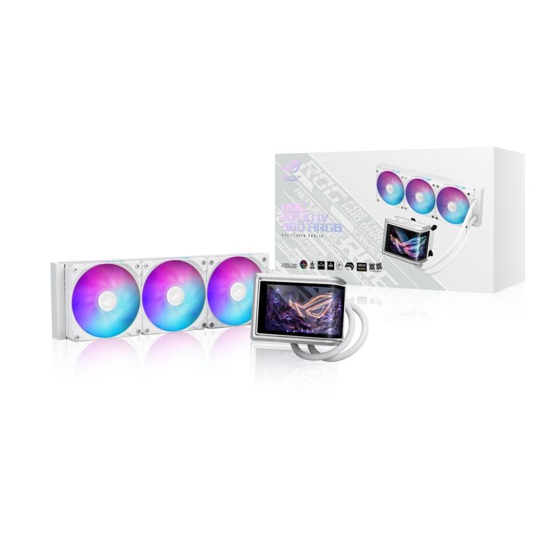 ASUS ROG RYUO IV 360 ARGB WHT Cooler Chłodzenie/Chłodzenie - zestawy chłodzenia wodnego Your Sports Performance