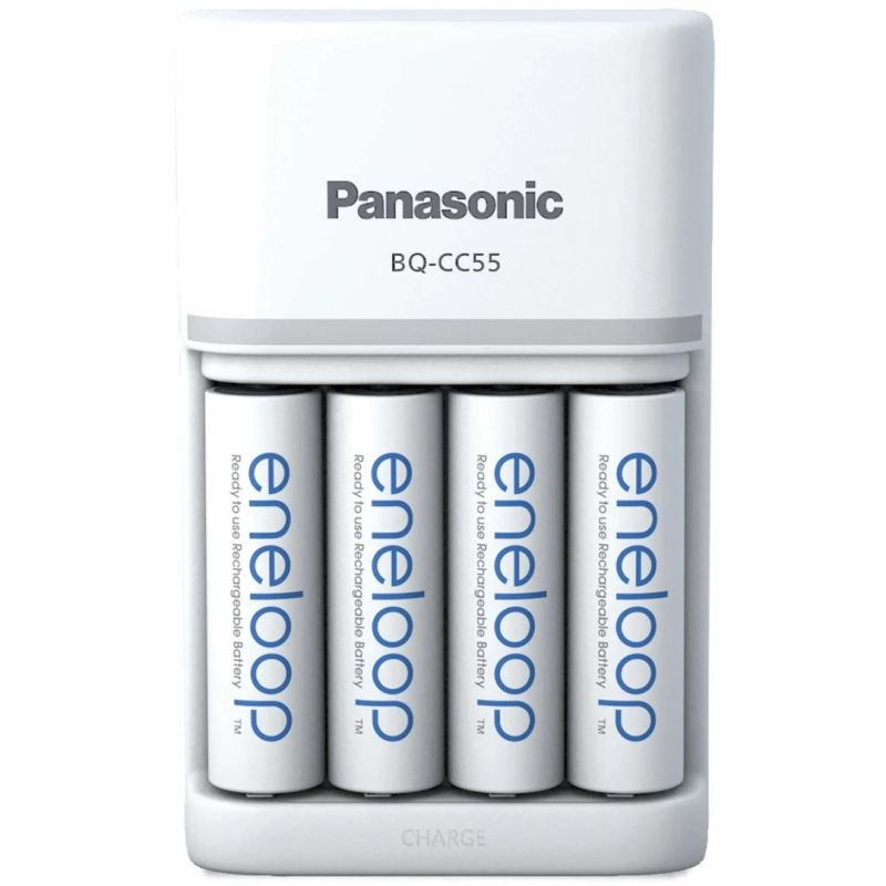 PANASONIC SMARTPLUS CHARGER + 4x AA ENELOOP 2000 mAh Baterie, akumulatorki i ładowarki/Ładowarki akumulatorowe (bez akumulatorków) Your Sports Performance