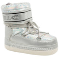 O'neill Lisa High silver insulated winter snow boots for girls
