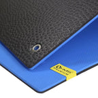 Club fitness mat with holes HMS Premium MFK03 blue-black Accessories/Training equipment Your Sports Performance