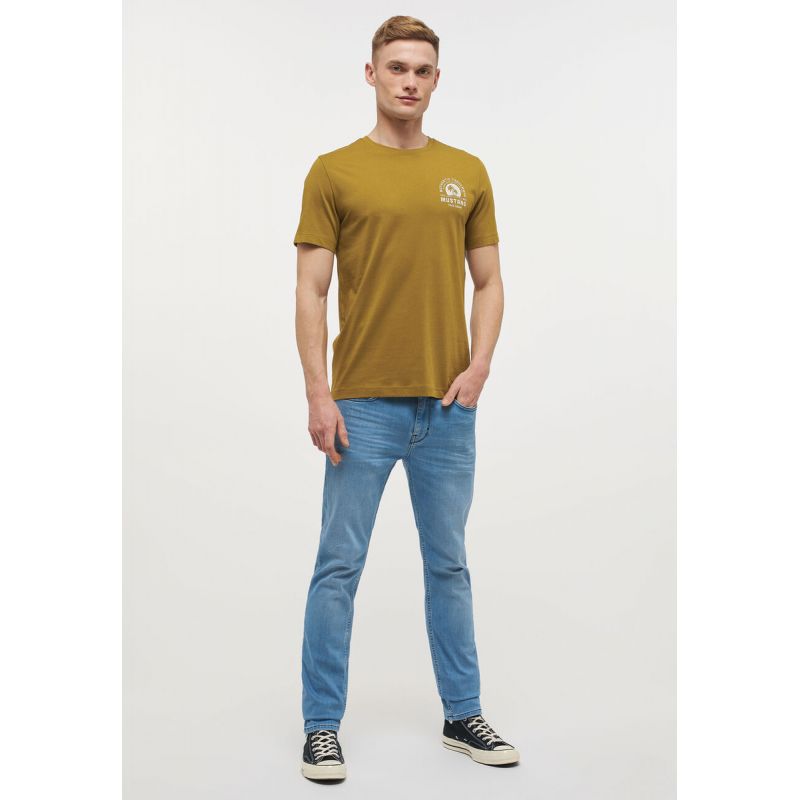 Mustang T-shirt Alex C Print M 1012515 6370 Clothing/Lifestyle/T-shirts/Mustang Your Sports Performance