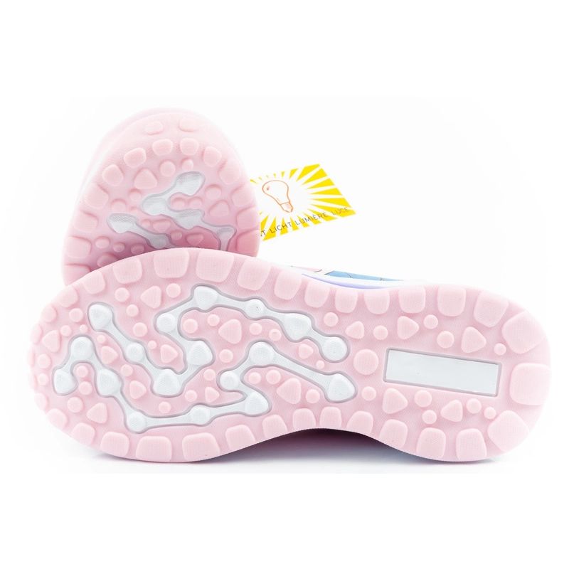 Leomil Stitch children's sports shoes, lightweight sneakers with Velcro LED Leomil