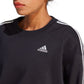adidas Essentials 3-Stripes Crop W HR4926 sweatshirt Clothing/Lifestyle/adidas Adidas