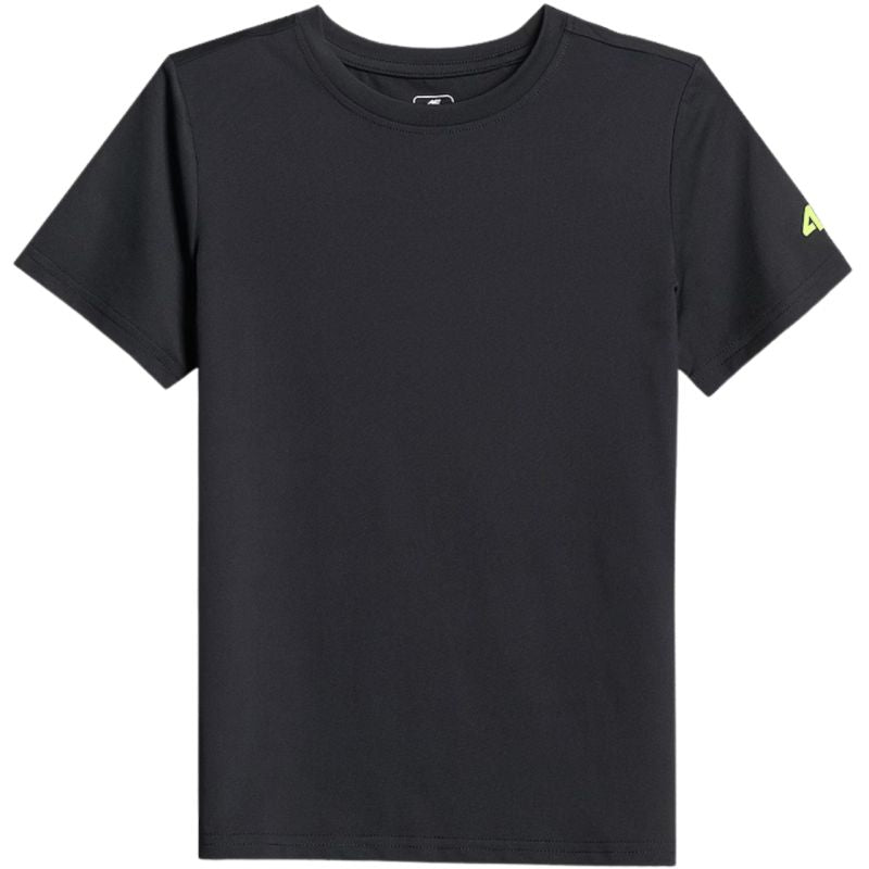 Boy's T-shirt 4F FNK M1966 deep black 4FJWSS26TFTSM1966 20S