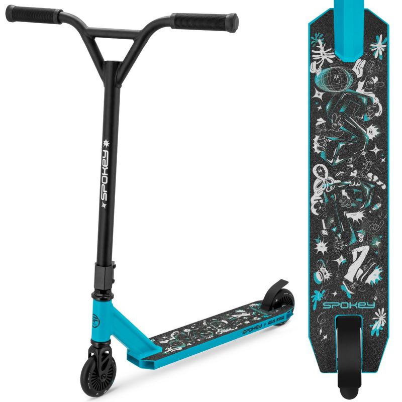 Spokey Trippy Stunt Scooter SPK-944608 Accessories/Skating/Hulajnogi/Traditional/Unisex/Spokey Your Sports Performance