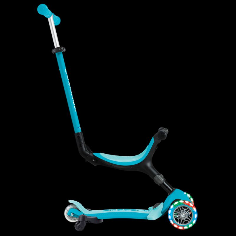 Scooter with ride-on seat GO•UP ACTIVE LIGHTS 360 (749-300) Accessories/Skating/Hulajnogi/Traditional/For kids/Globber Your Sports Performance
