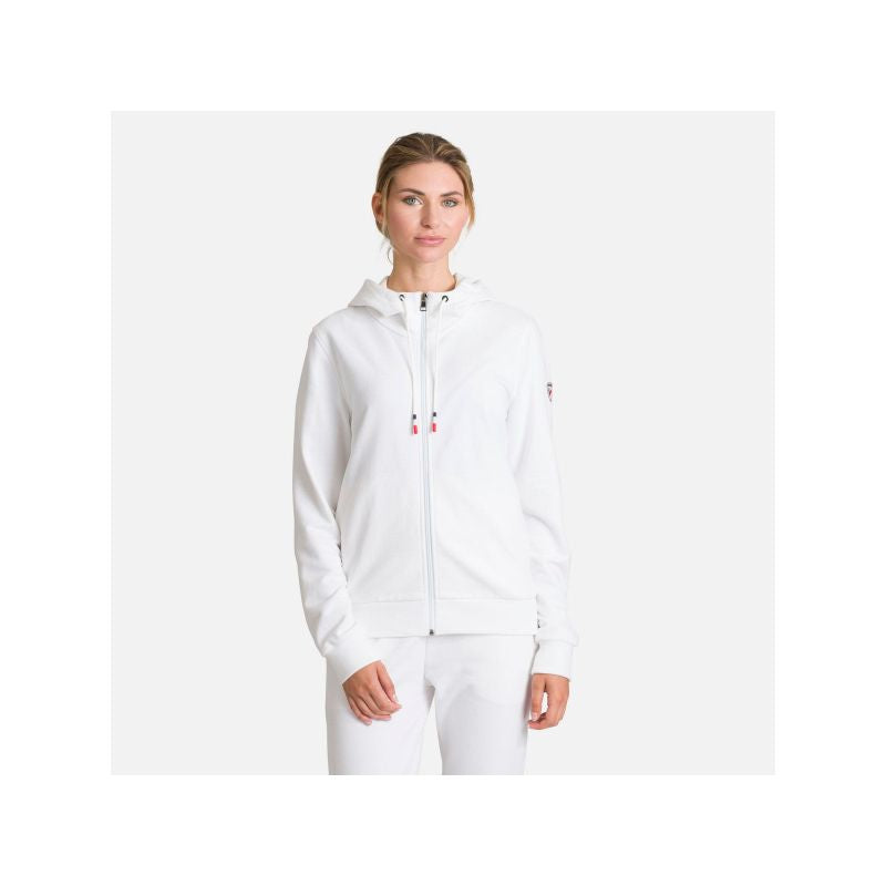 Rossignol W Logo Sweat Fz Hood Fl Here Import z PMSport Your Sports Performance