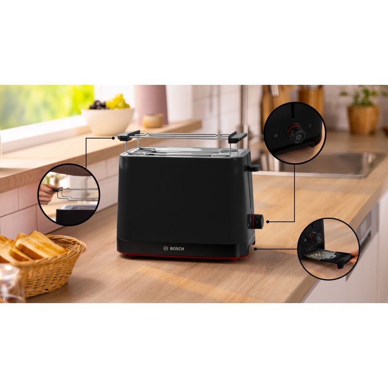 BOSCH TAT 3M123 toaster AGD - Produkty/Tostery Your Sports Performance