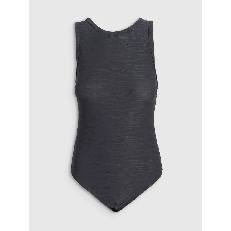 Women's bodysuit with a cutout back 4F 4FWSS25TBODF005-20S *Kategoria tymczasowa Your Sports Performance