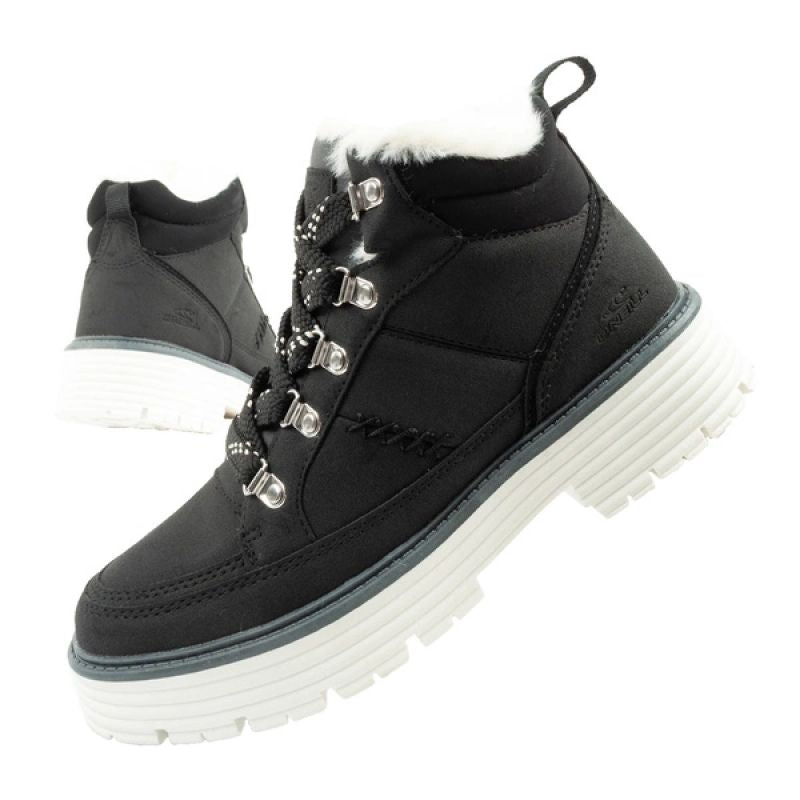 O'neill winter boots women's hiking boots ankle boots fashionable black white ONeill