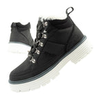 O'neill winter boots women's hiking boots ankle boots fashionable black white ONeill