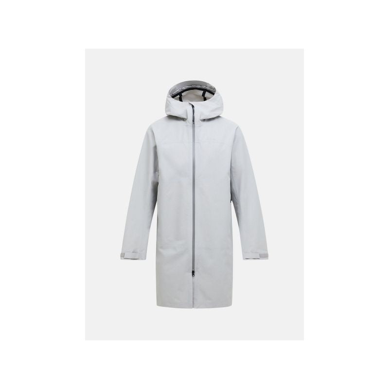 Men's PEAK PERFORMANCE M Treeline Hipe 2.5L Shell Parka Jacket, Gray