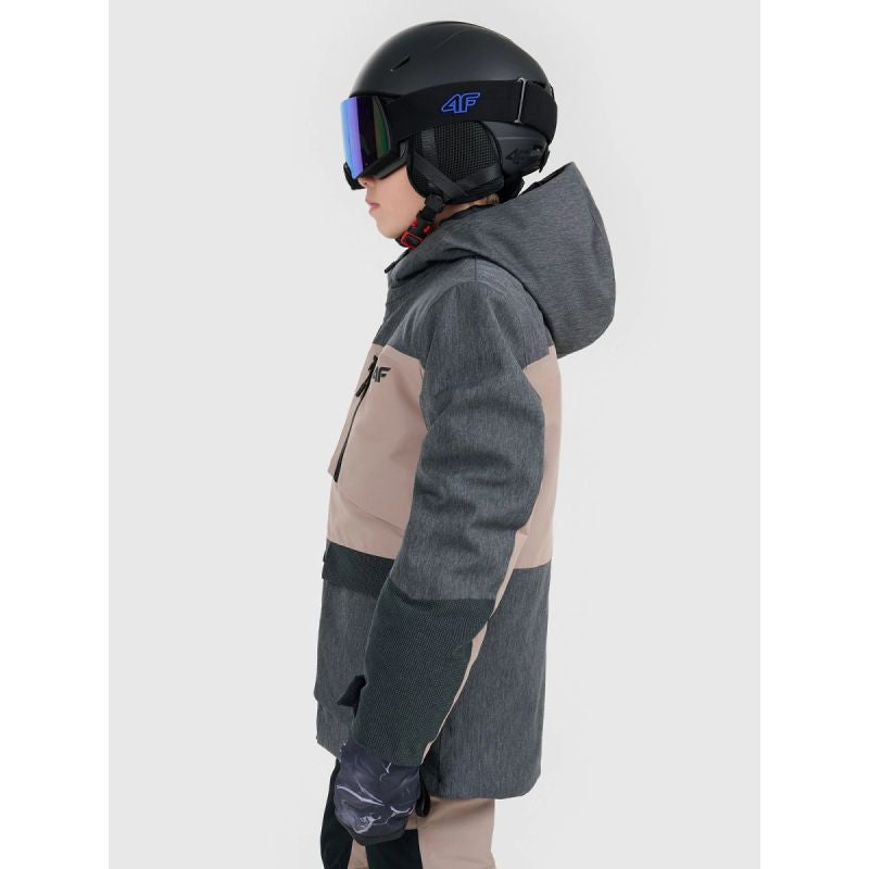 Children's snowboard jacket 10000 membrane 4F 4FJRAW25TTJAU1039-82S *Kategoria tymczasowa Your Sports Performance