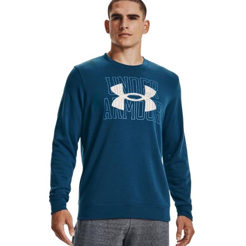 Under Armor UA Rival Terry Logo Crew M 1370 391 458 Clothing/Lifestyle/Under Armour Your Sports Performance
