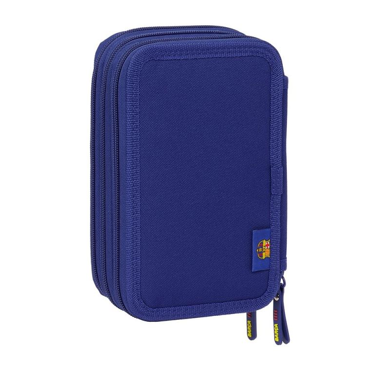 Pencil case with equipment FC Barcelona triple filled pencil case 36 PCS 412529857 Accessories/Piórniki Your Sports Performance