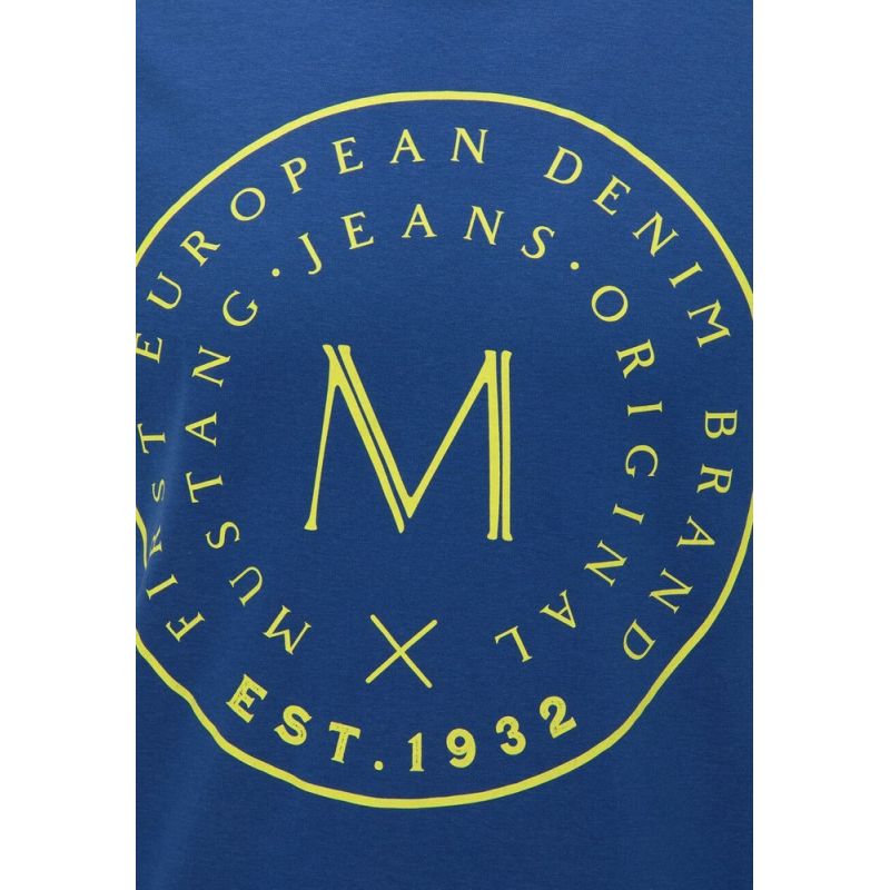 Mustang Alex Print M T-shirt 1009020 5235 Clothing/Lifestyle/T-shirts/Mustang Your Sports Performance