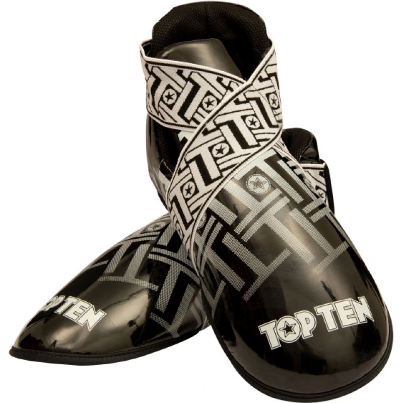 TOP TEN OSTT-PU "SUPERLIGHT PRISM" Foot Protectors (WAKO APPROVED)