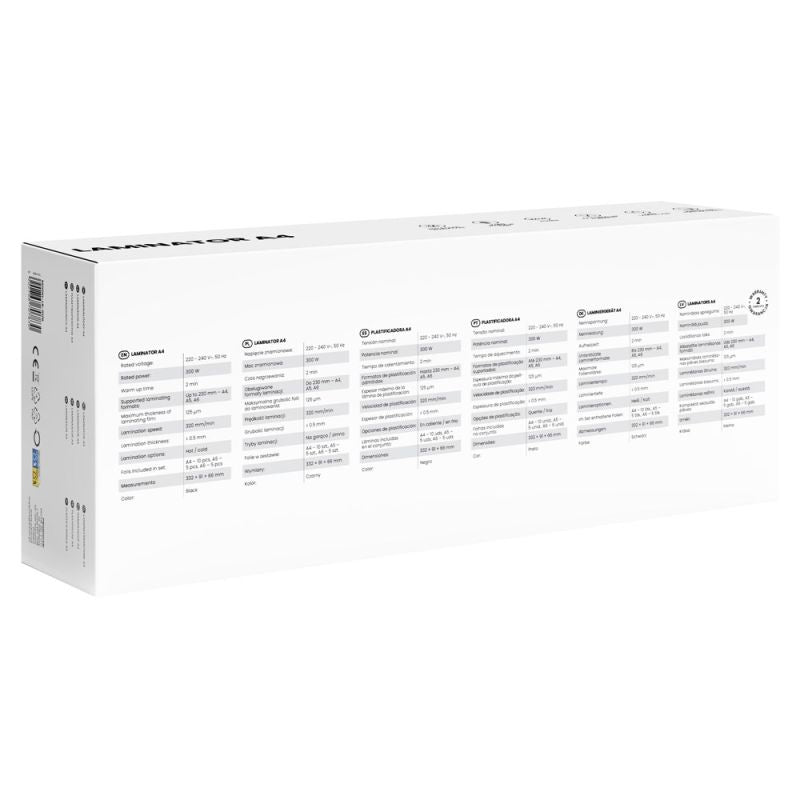 SAVIO LAMINATOR A4 BLACK LR-01/B Urządzenia biurowe/Laminatory Your Sports Performance