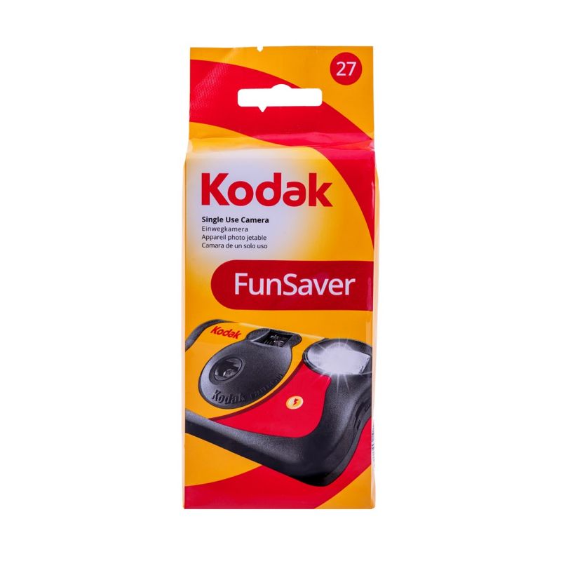 Kodak Fun Saver Disposable Camera, Digital Camera, ISO 400, 27 photos + FLASH with color film and flash. Aparaty/Aparaty kompaktowe Your Sports Performance