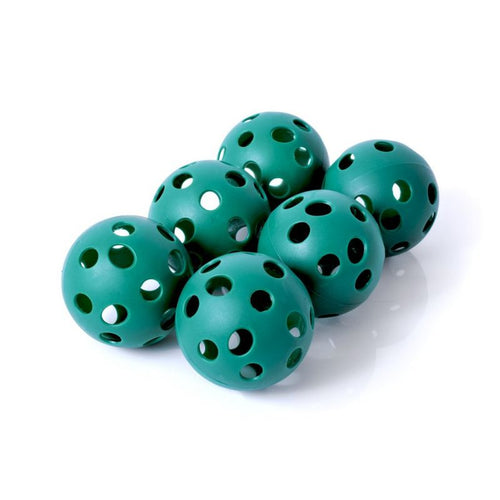 Floorball balls Vinex VPPB-S70S6 G - set of 6 pcs. HS-TNK-000009127 Accessories/Balls/Floorball Your Sports Performance