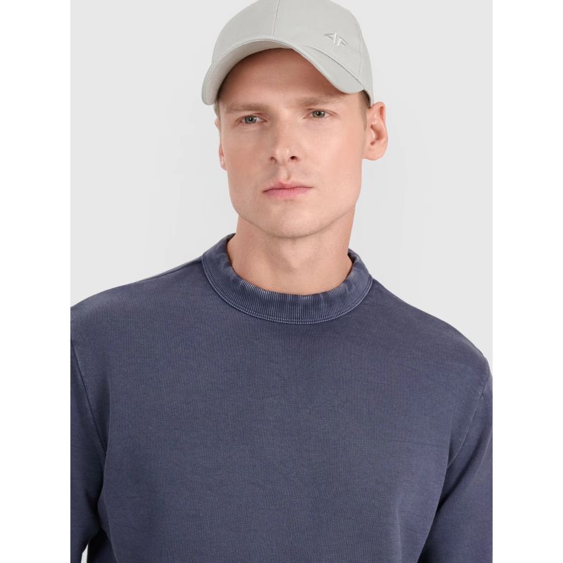 Men's sweatshirt without zipper and hood 4F 4FWSS25TSWSM1739-22S *Kategoria tymczasowa Your Sports Performance