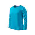 Malfini Fit-T LS Jr T-shirt MLI-12144 turquoise Clothing/Lifestyle/T-shirts/Malfini Malfini