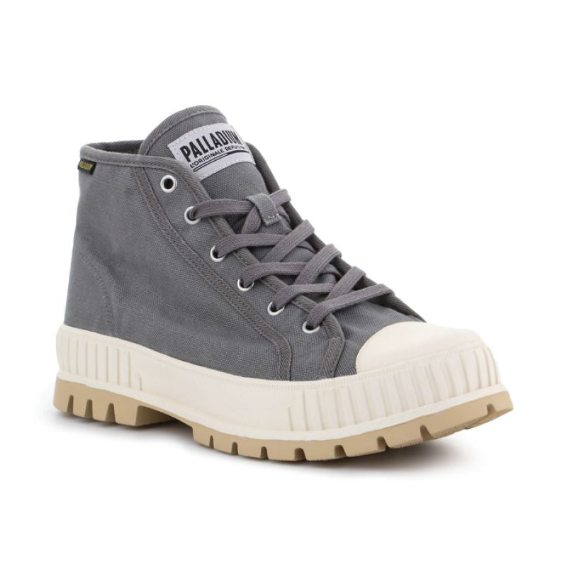 Palladium Pallashock Mid OG Granite Gray U 76681-070-M Footwear/Lifestyle/Palladium Your Sports Performance