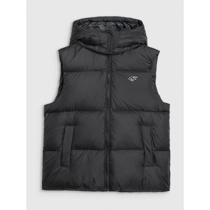 Women's down vest with natural filling 4F 4FWAW25TVJAF223-083S 4f