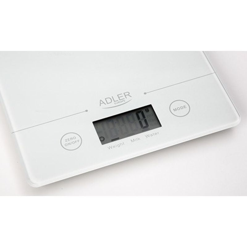 Adler AD 3138 white kitchen scale (white color) AGD - Produkty/Wagi kuchenne Your Sports Performance
