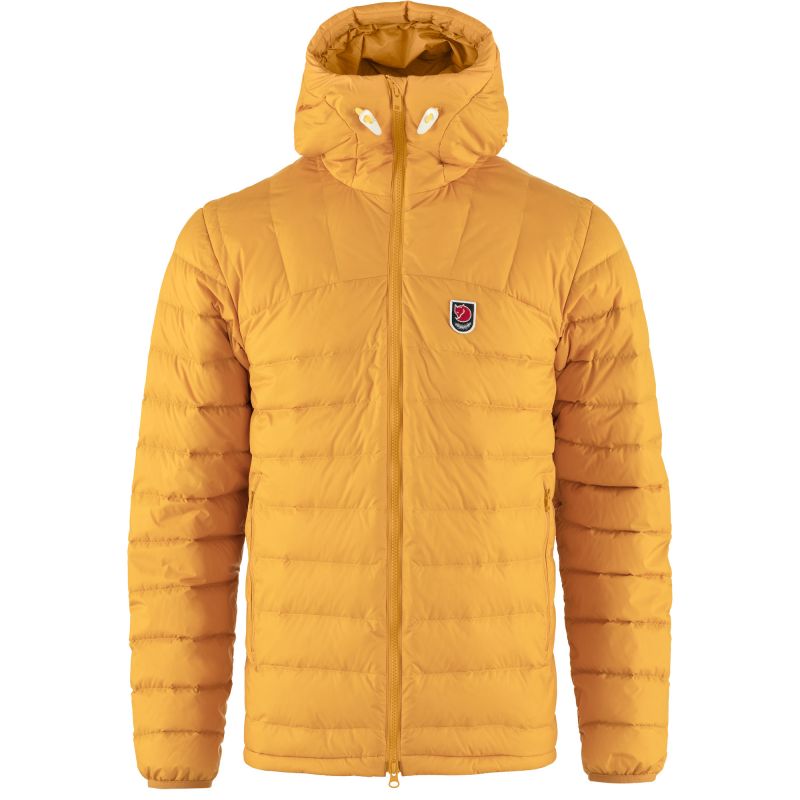 Fjällräven Expedition Pack Down Hoodie M men's winter yellow (F86121-161) In preparation Your Sports Performance