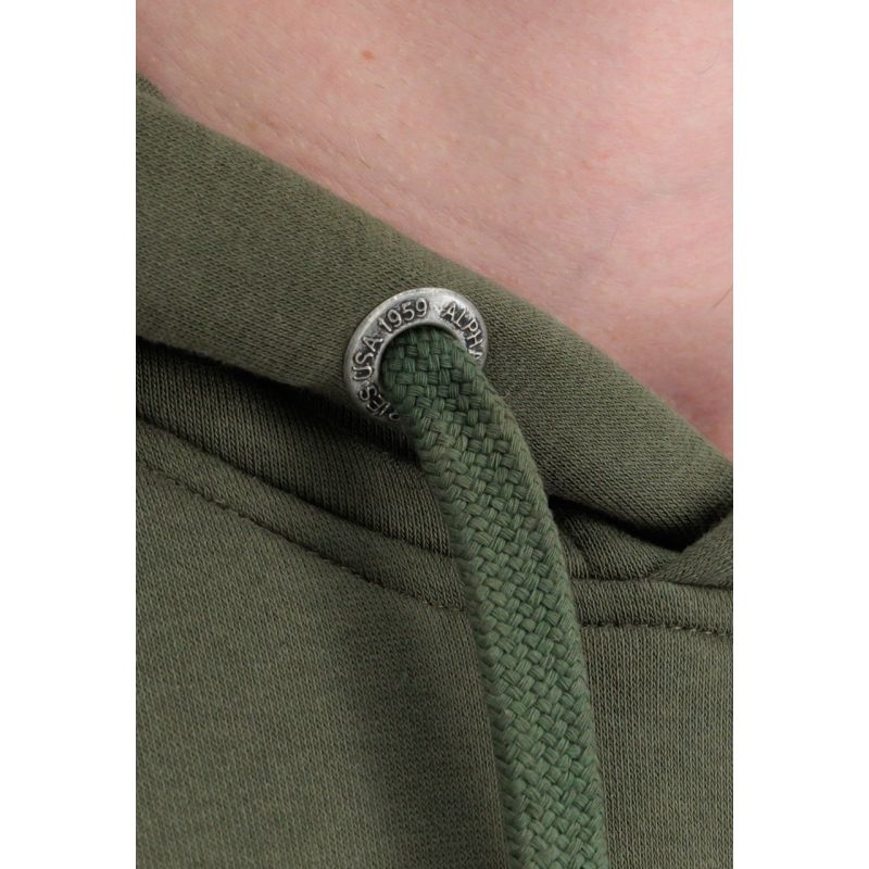 Alpha Industries Basic Hoody M 178312-257 Clothing/Lifestyle/Akpha Industries Your Sports Performance