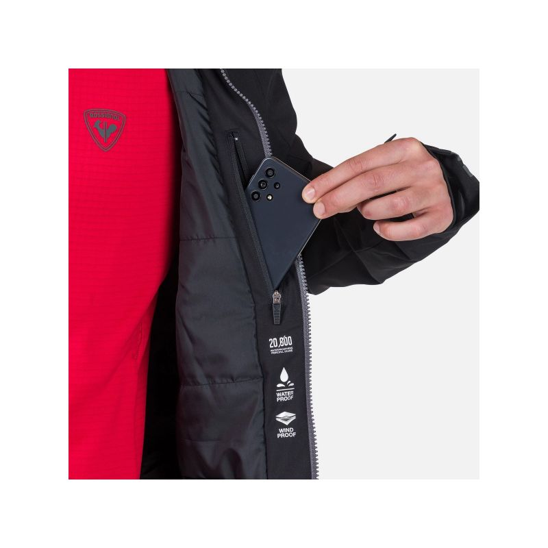 Rossignol Strawpile Jkt Jacket Black Rossignol