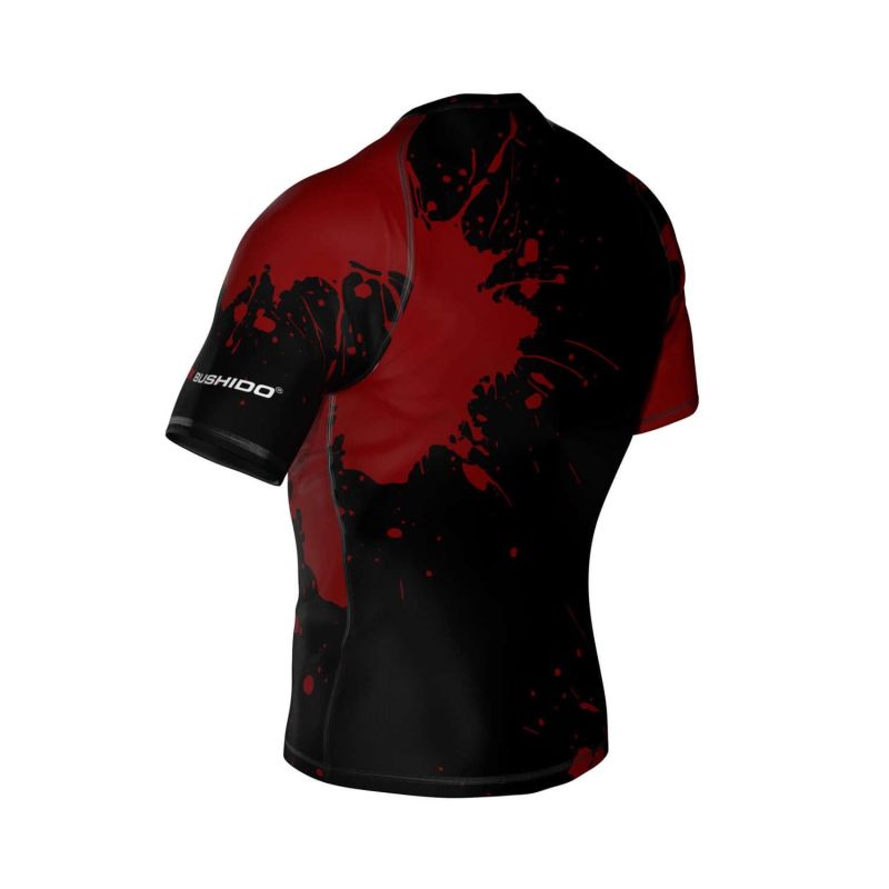 The "Blood" compression Rashguard is made of DBX MORE DRY M material. ODZIEŻ - Koszulki treningowe Your Sports Performance
